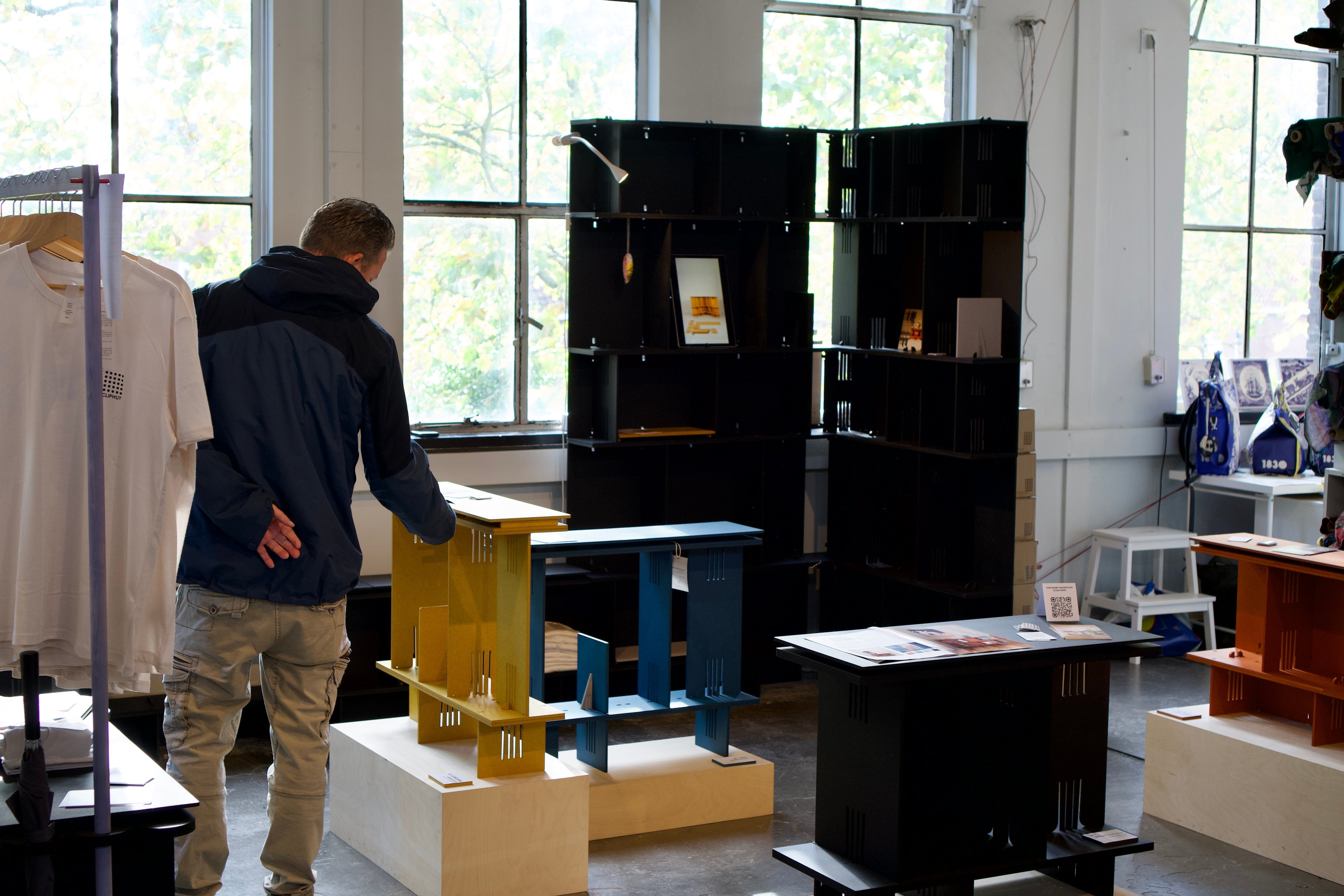 ClipHut auf der Dutch Design Week 2025 – Einblicke in die nächste Generation modularer Regale
